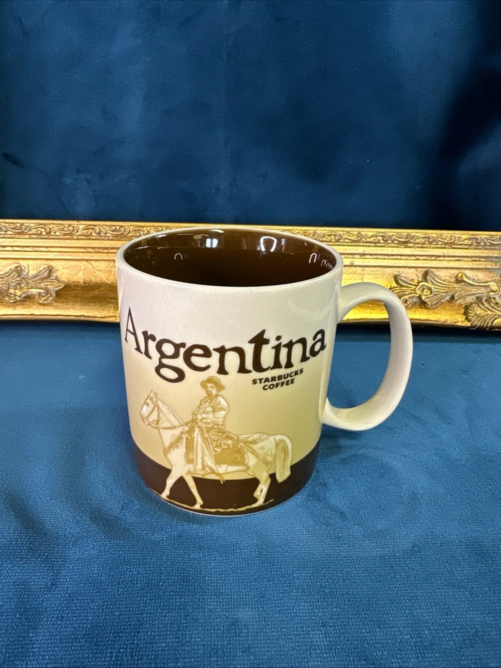 New Starbucks Argentina Collectible Global Icon Series 16oz Coffee Mug 2014
